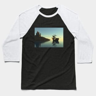 Exploration, Travel to Castle island Baseball T-Shirt